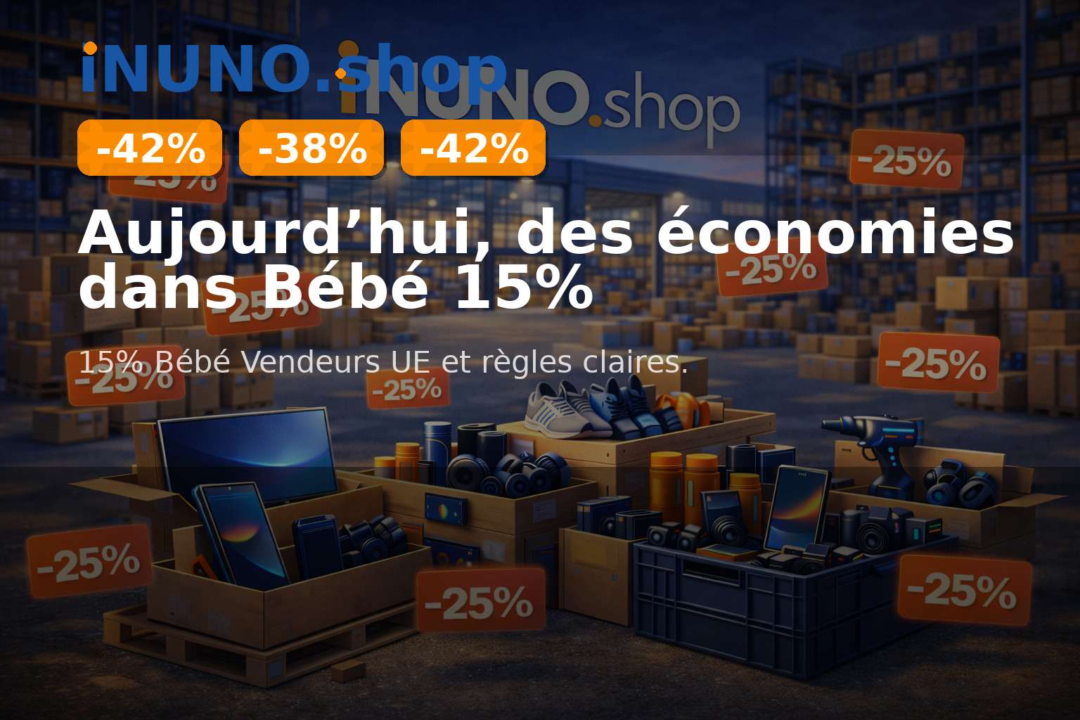 Aujourd’hui, des économies dans Bébé 15%