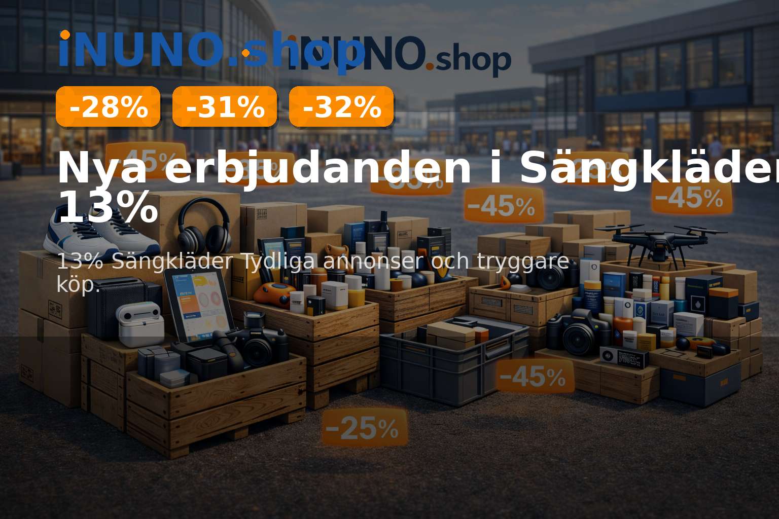 Nya erbjudanden i Sängkläder 13%